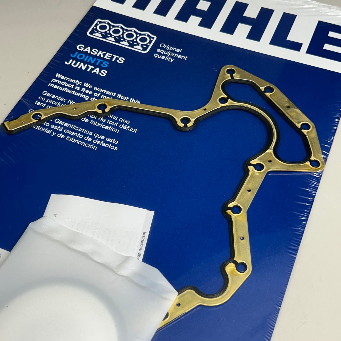 MAHLE Rear Main Seal & Block Cover Gasket Replacement For Chevy JV1657