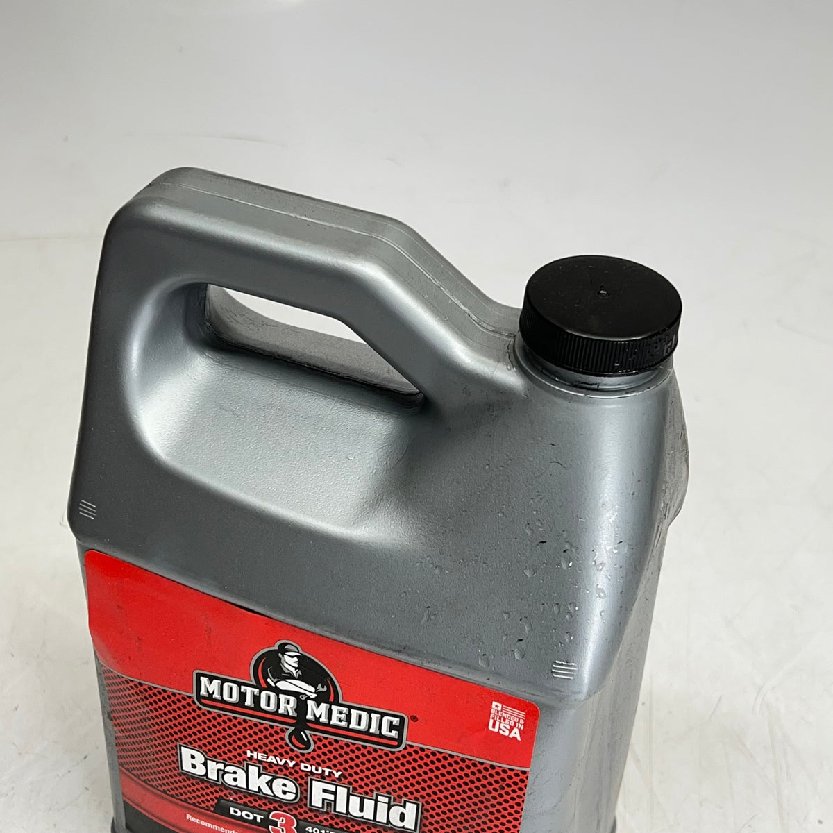 ZA@ MOTOR MEDIC Dot 3 Brake Fluid For Semi Trucks 1 Gallon M4434 (As-Is)