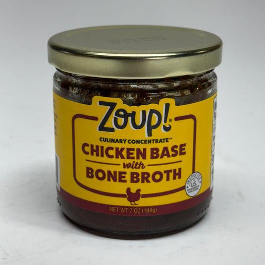 ZOUP! (6 PACK) Chicken Base Bone Broth 7 oz. BB 12/27