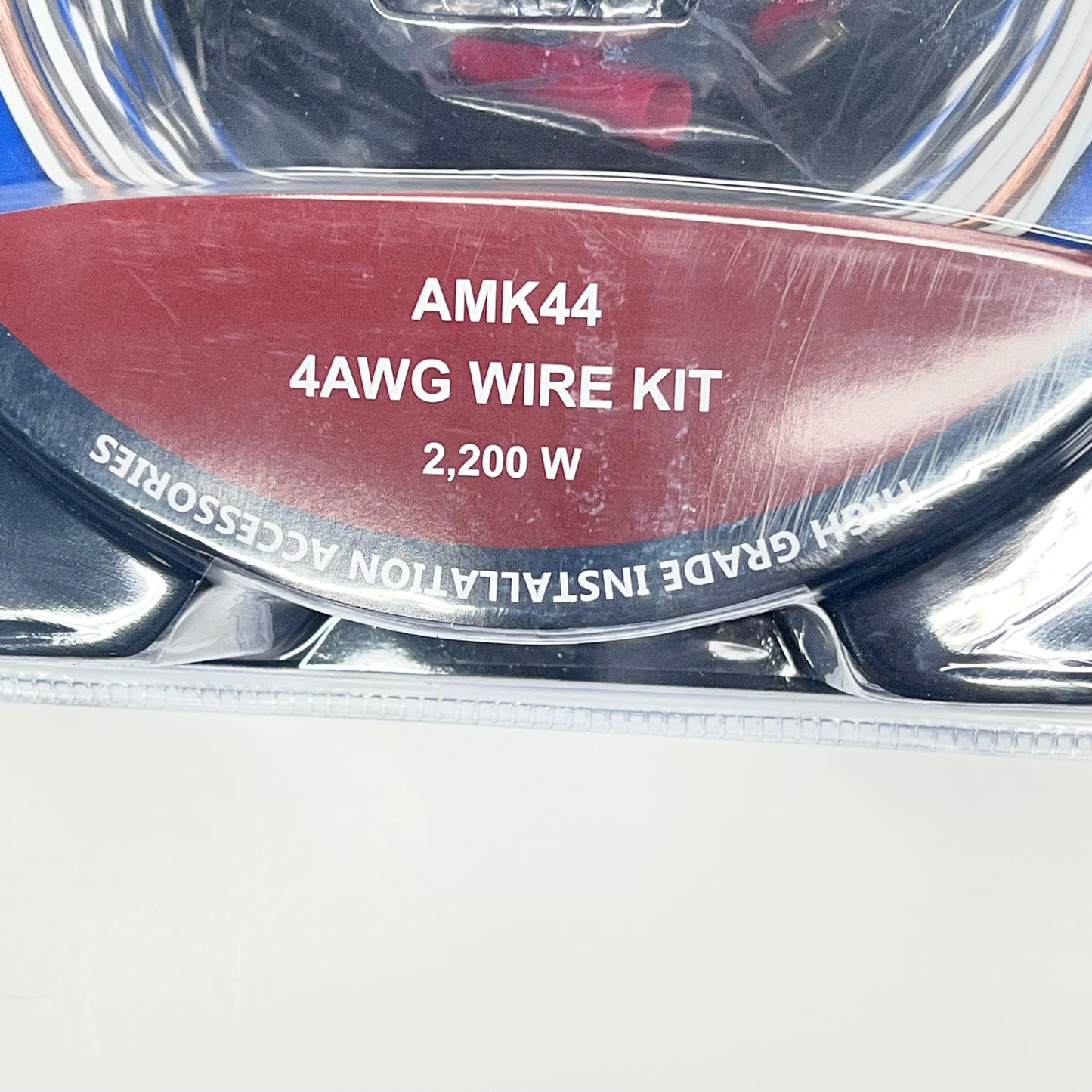 DECA Powered by Drivers Edge Car Audio Wire Kit  4AWG 2,200W Blue