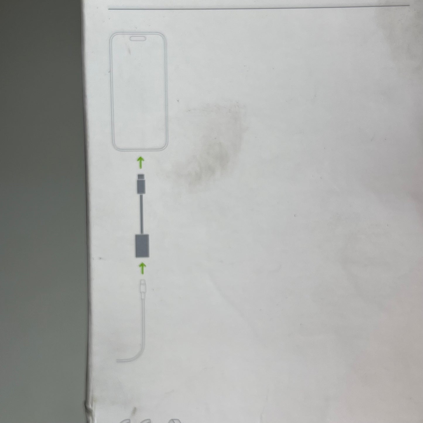 APPLE Fast Charging USB-C To Lightning Adapter 1 Ft White 057-00-2871 (Return)