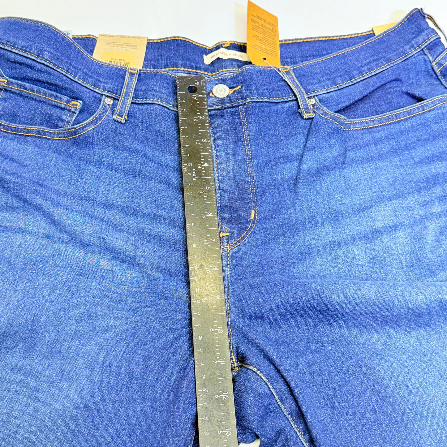 LEVI'S 318 Shaping Wide Leg Stellar Stretch Mid Rise Women's Sz 18xM (New)