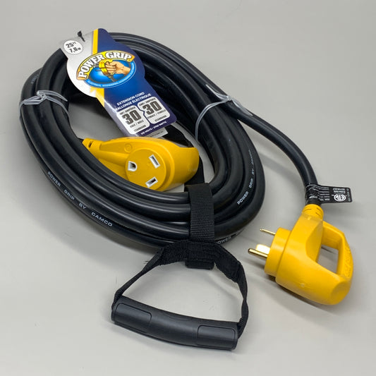 CAMCO Power Grip Extension Cord 30 AMP Male and Female 125 Volt/3750 Watts 55191
