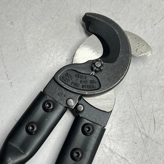 KLEIN TOOLS Standard Cable Cutter Lightweight Efficient 25" Black/Orange 63041