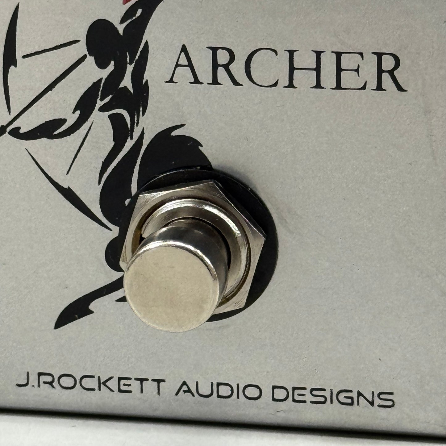 J.ROCKET AUDIO DESIGNS Archer Overdrive Boost OD Guitar Effects Pedal 5"L x 3"W x 7"H Silver AR010293