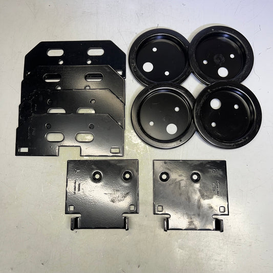 AIR LIFT 5000 Ultimate Adjustable Air Springs Kit up to 5,000 lbs Black 88255