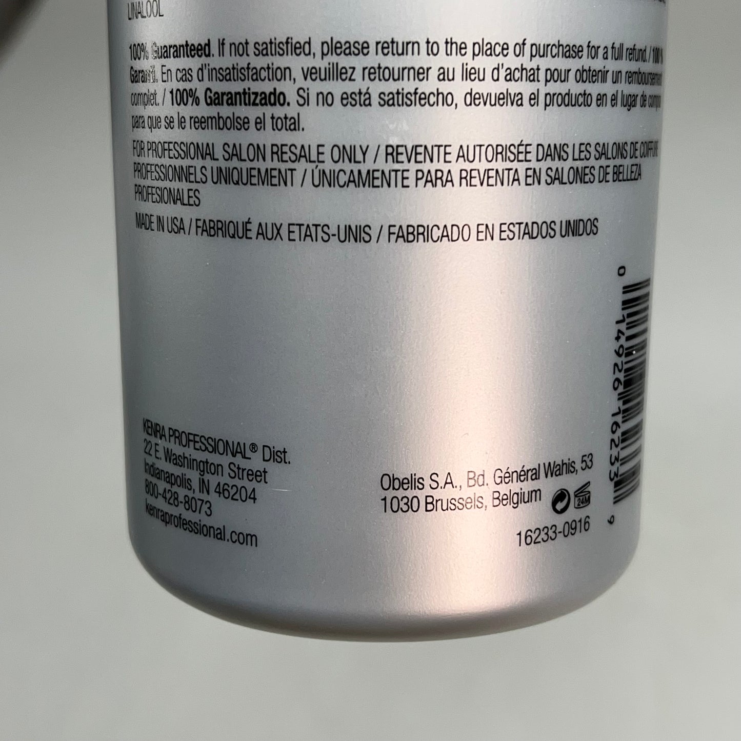 KENRA Platinum Color Safe Full Body Thickening Conditioner Pump Bottle 31.5 oz