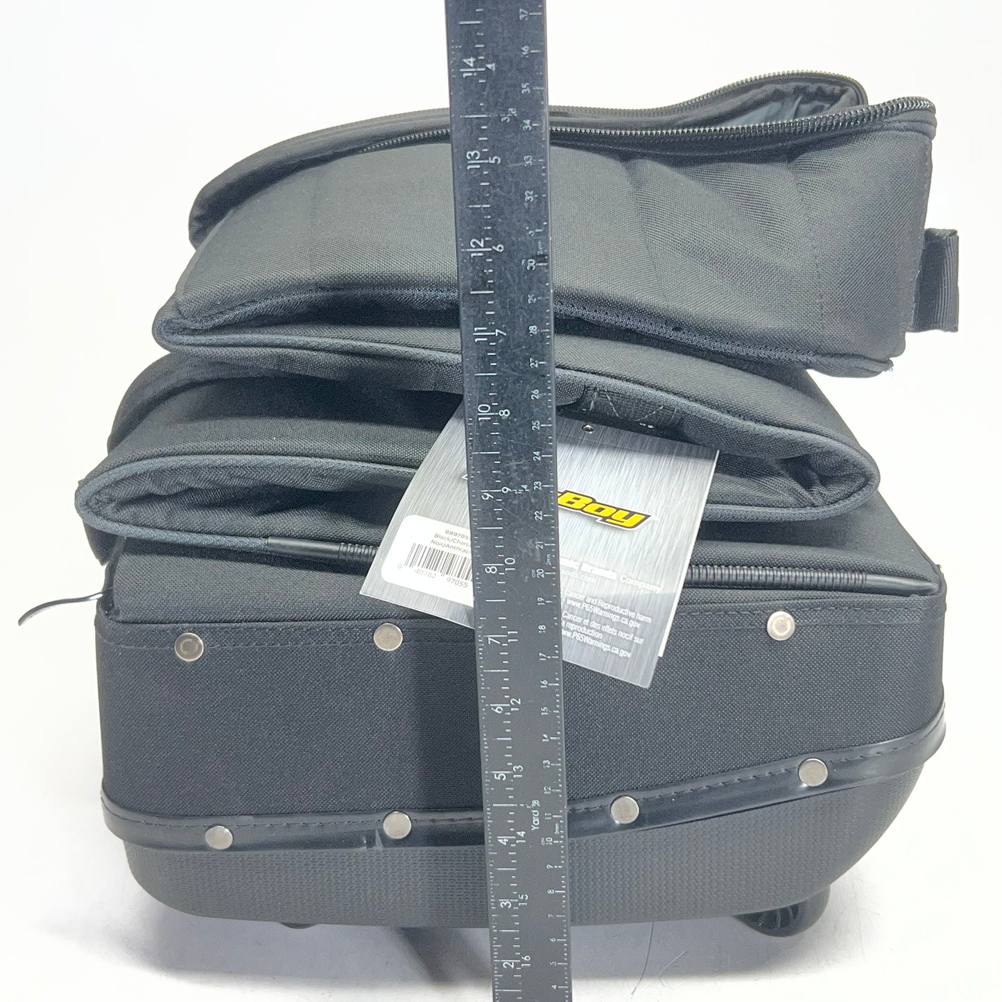 BAGBOY Golf Freestyle Travel Cover 15"L x 12"W x 11"H Black/Charcoal BB97055