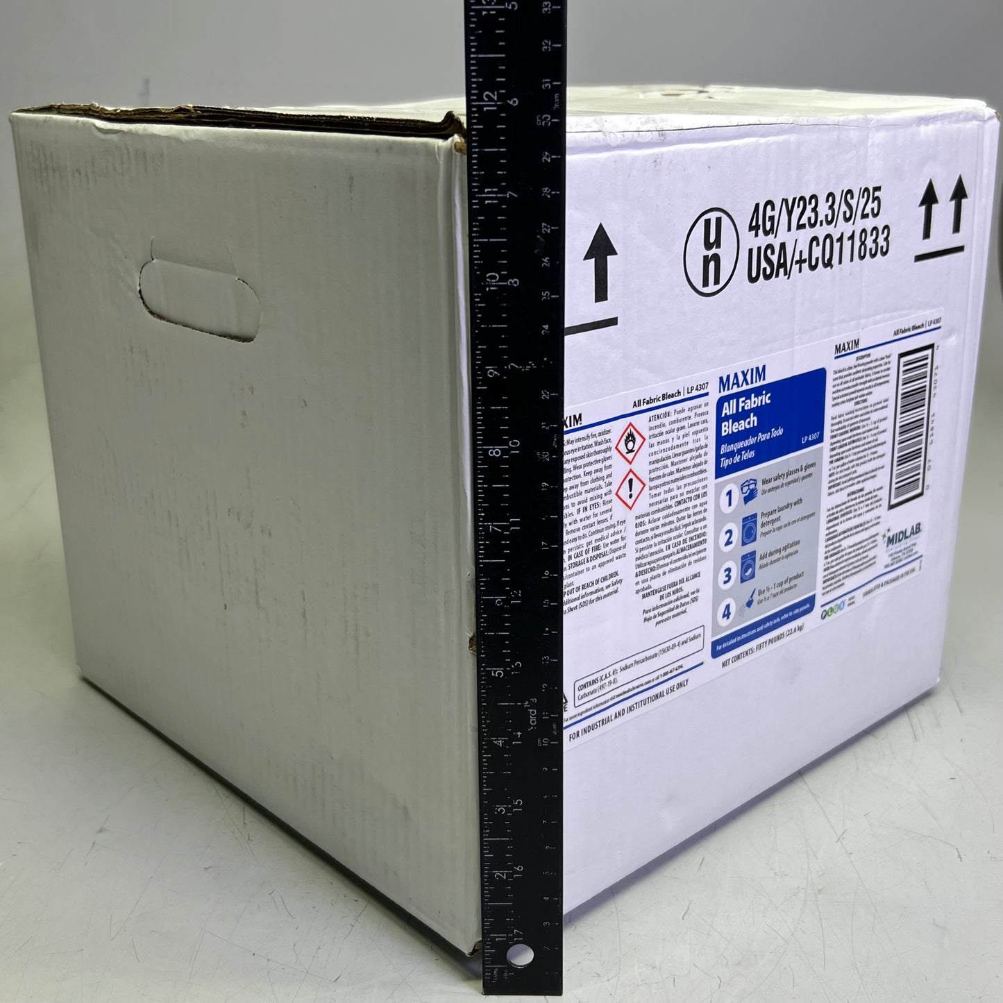 MAXIM All Fabric Bleach 50 Lbs LP4307