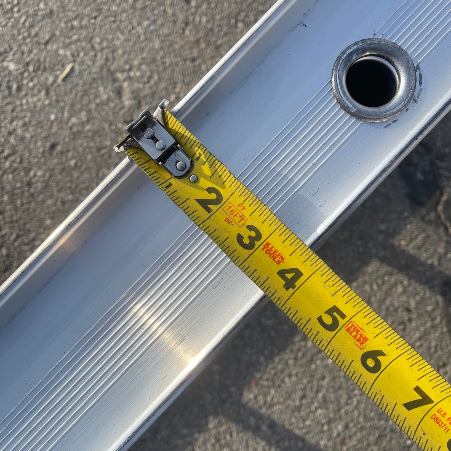 Z@ Pallet of TIE DOWN TranzPorter Laddervador Track 8 ft ALUMINUM 10091