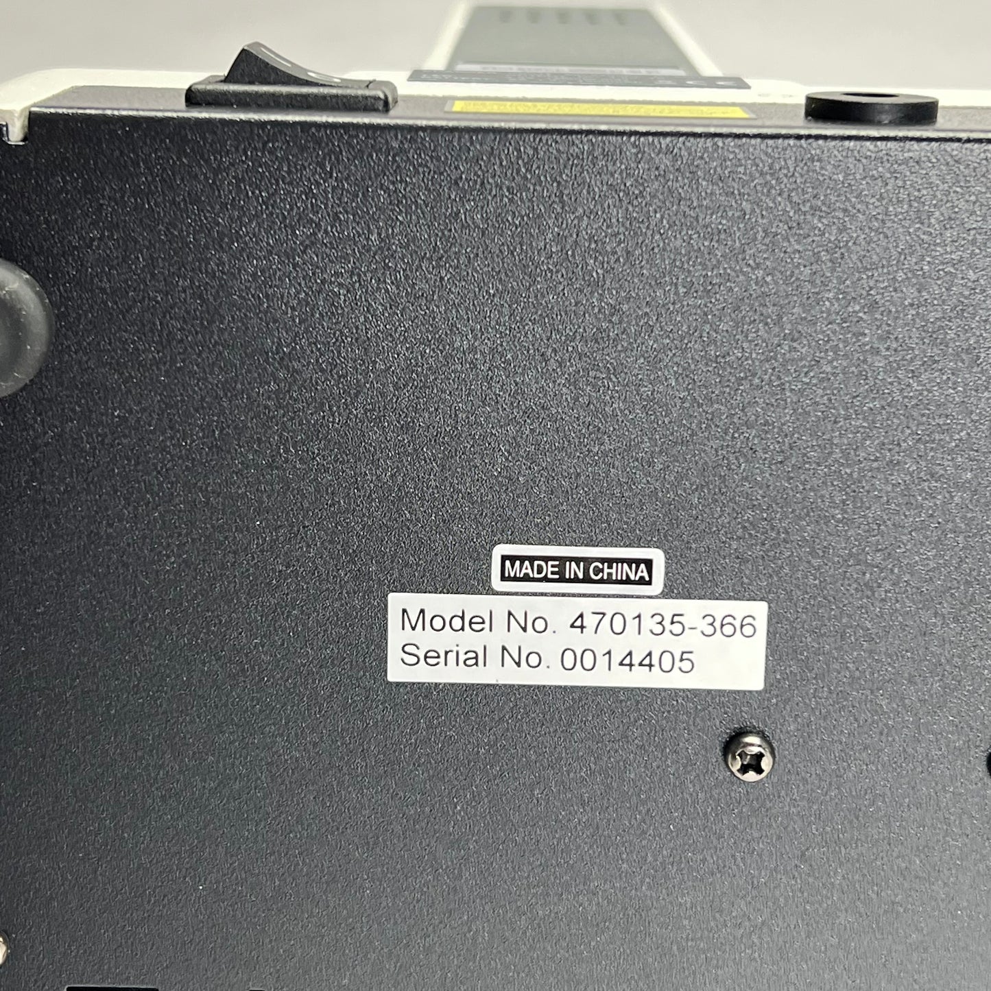 BOREAL National C1028 Monocular Microscope & Sample Tubes White 470135-366