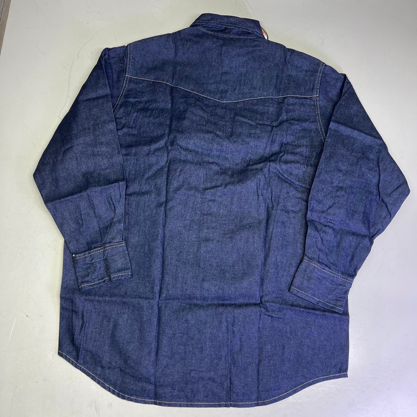 RASCO Flame Resistant Denim Lightweight Work Short Men's Sz 3XL Navy Blue FR1021DN