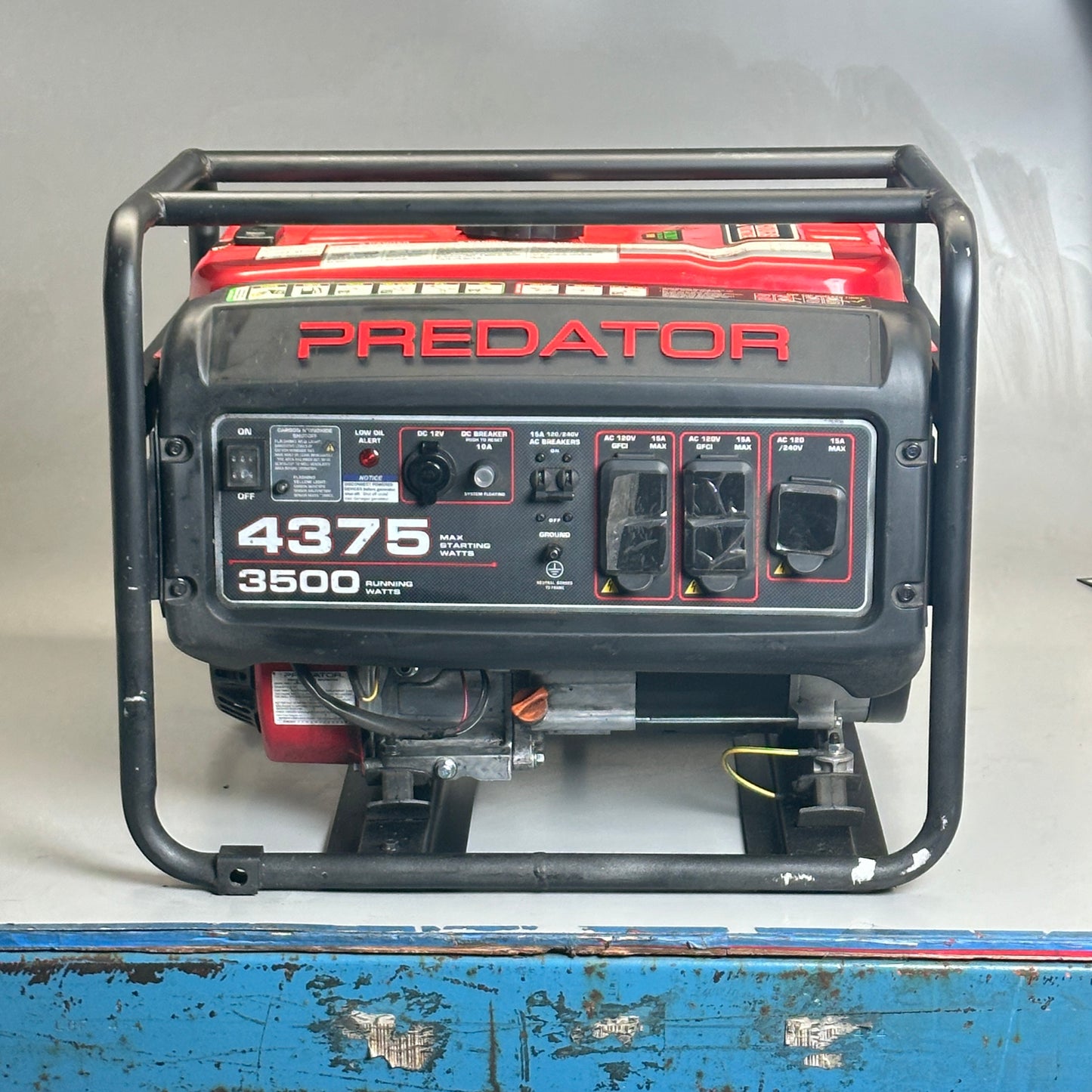 PREDATOR 4375 Watts Gas Portable Generator 3500 Watt Running New Other