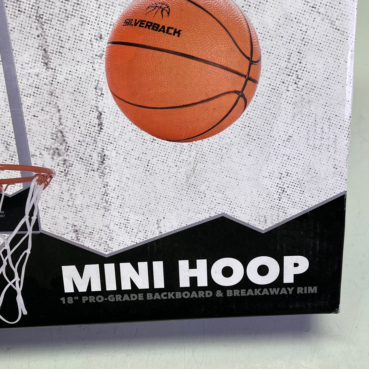 SILVERBACK 18" LED Mini Hoop Breakaway Rim Pro-Grade Backboard 18" G02280