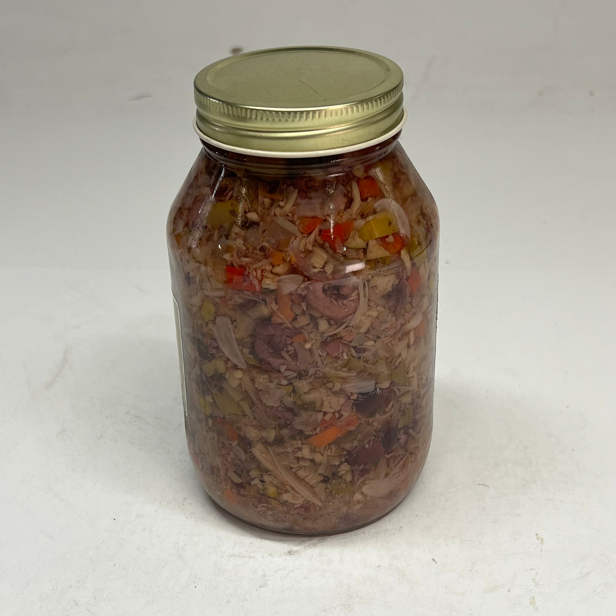 ZA@ GRANZELLA'S (2 PACK) Muffuletta Mix New Orleans Style in Glass Jar 20 oz BB 04/28