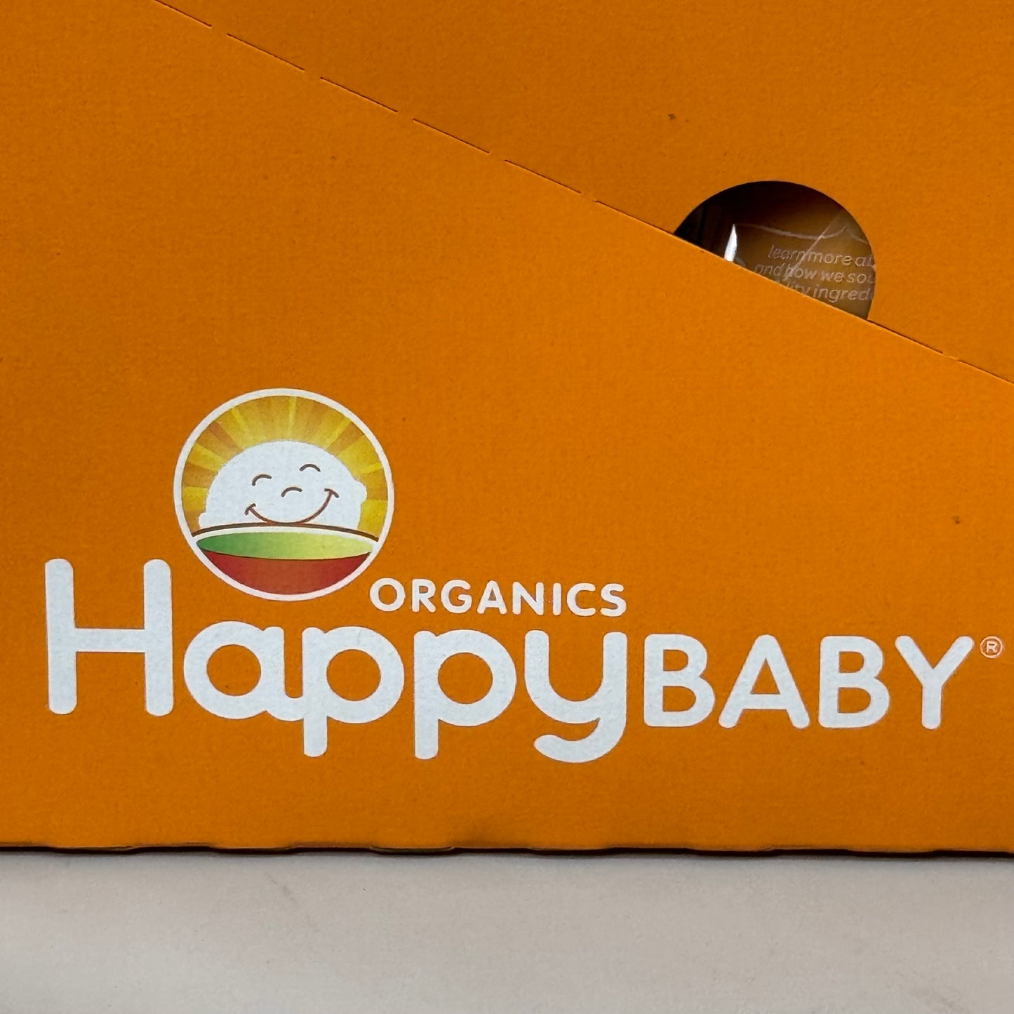 HAPPY BABY (16 PACK) Organic Baby Food Banana & Sweet Potatoes etc 4oz BB 10/25