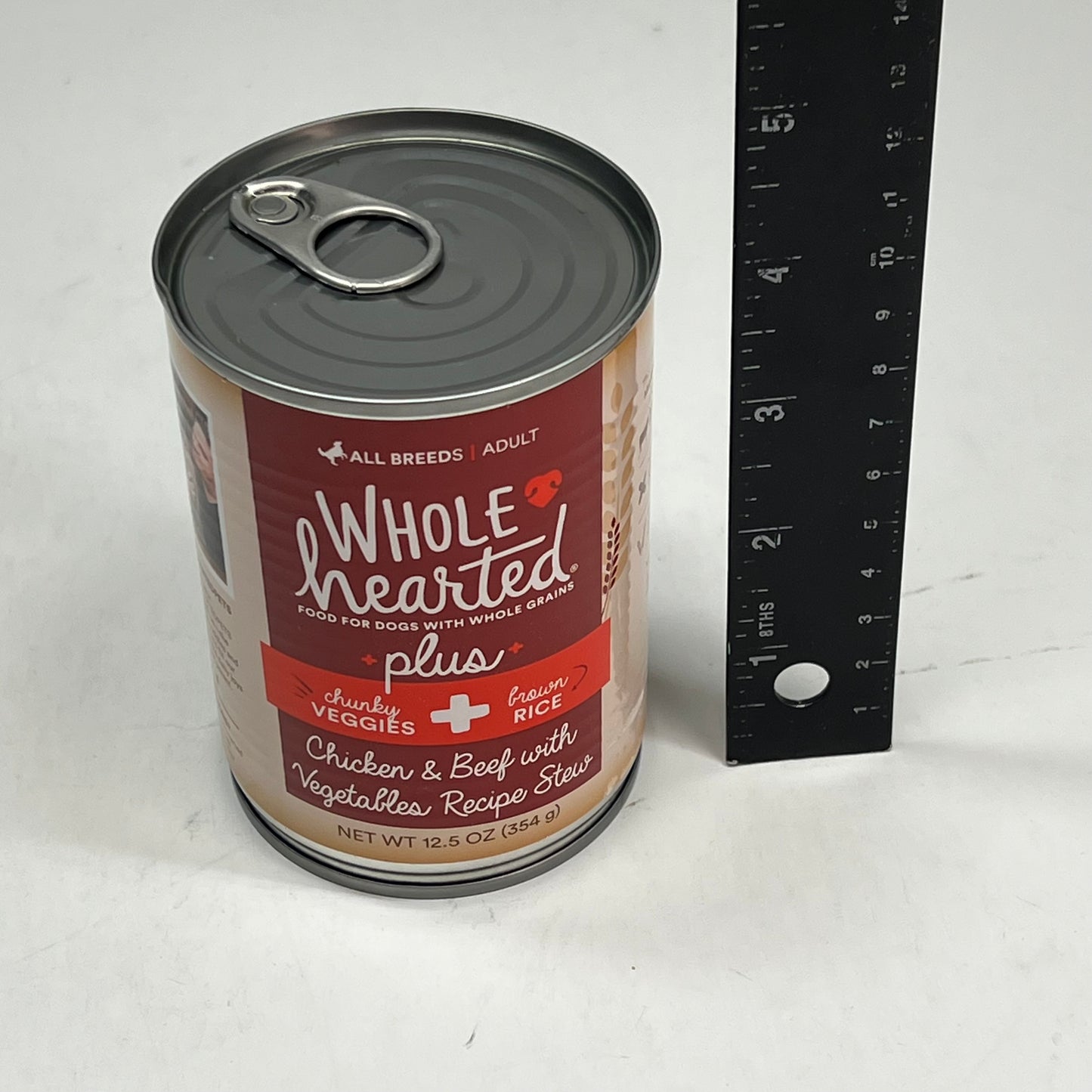 ZA@ WHOLE HEARTED  (8 PACK) Plus Chicken & Beef, Vegetables & Brown Rice Recipe Stew  BB 02/29