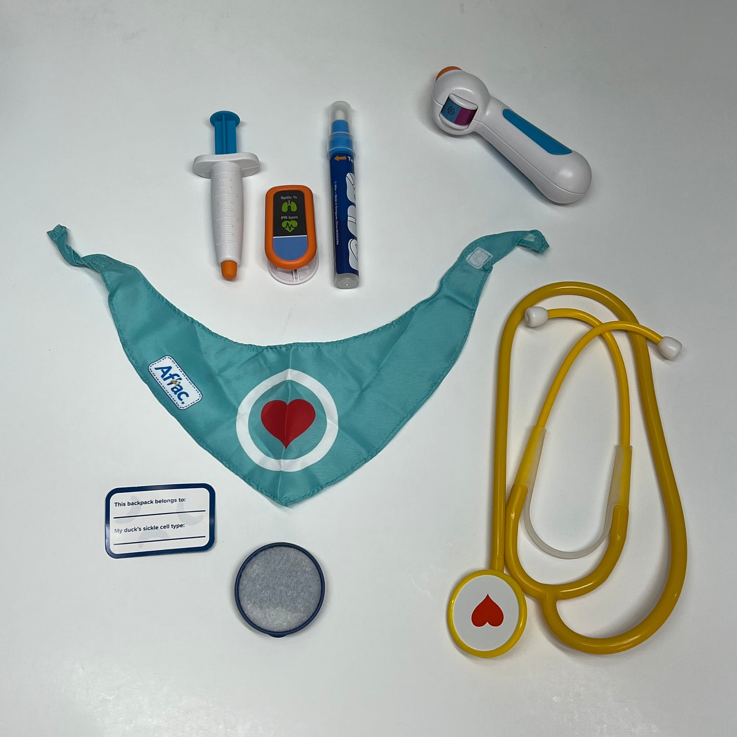 ALFLAC CHILDHOOD CANCER CAMPAIGN My Special Aflac Duck for Cancer Kit F986