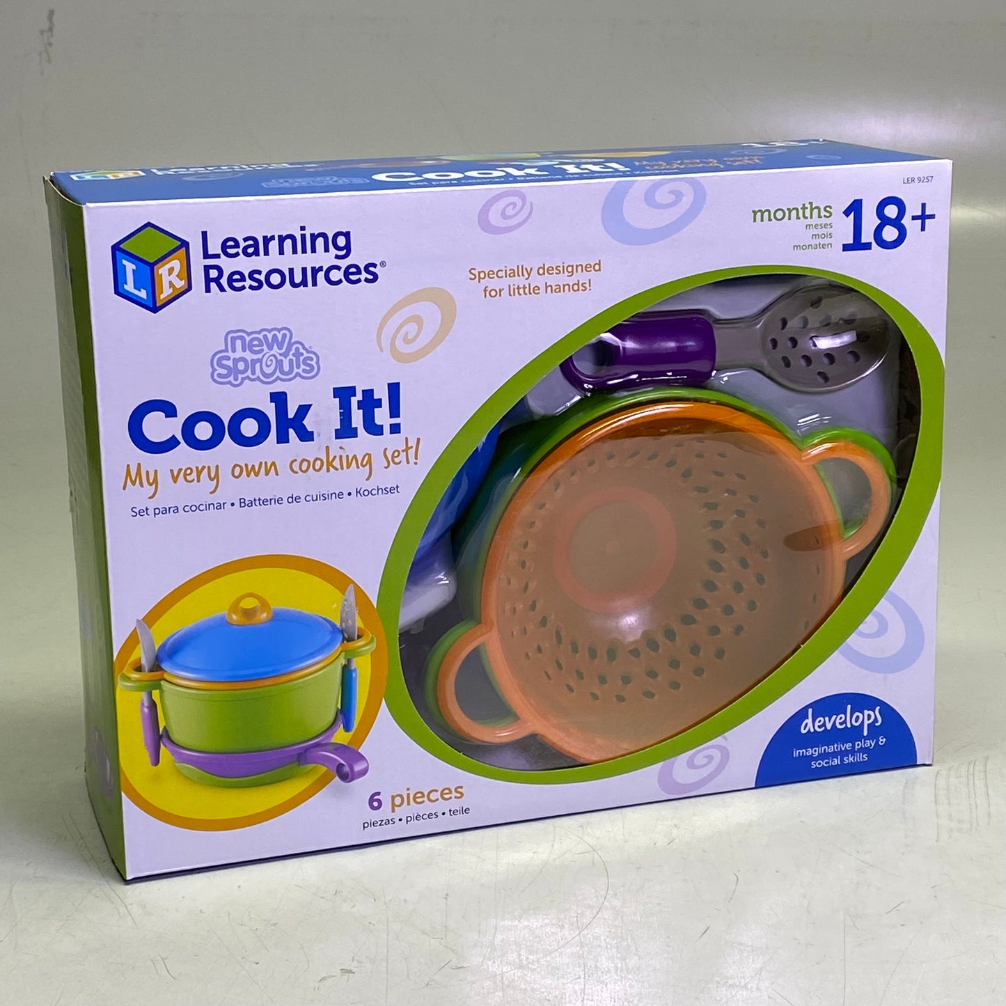 LEARNING RESOURCES Cook It My Very Own Cooking Set, 6 Pieces Various L272320103