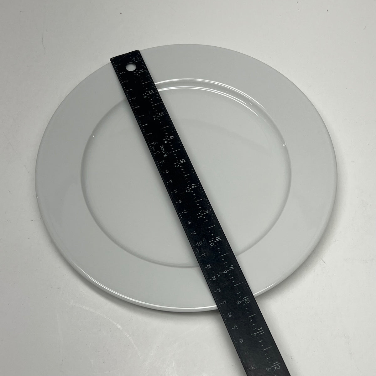 PILLIVUYT (6 PACK) Sancerre Porcelain Plates Made in France White 11" Dia