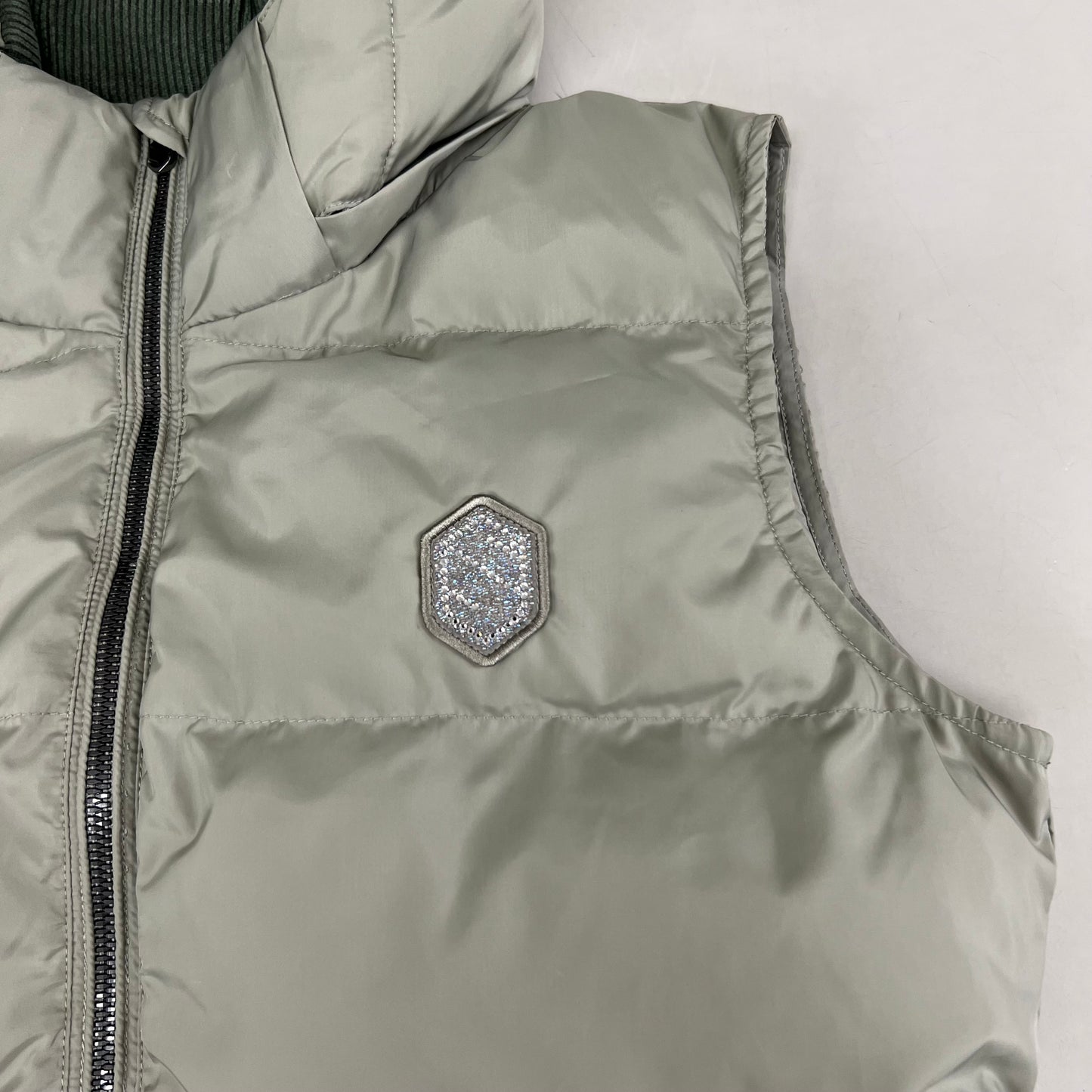 SAMSHIELD Elea Sleeveless Equestrian Winter Jacket Women's Sz S Patine