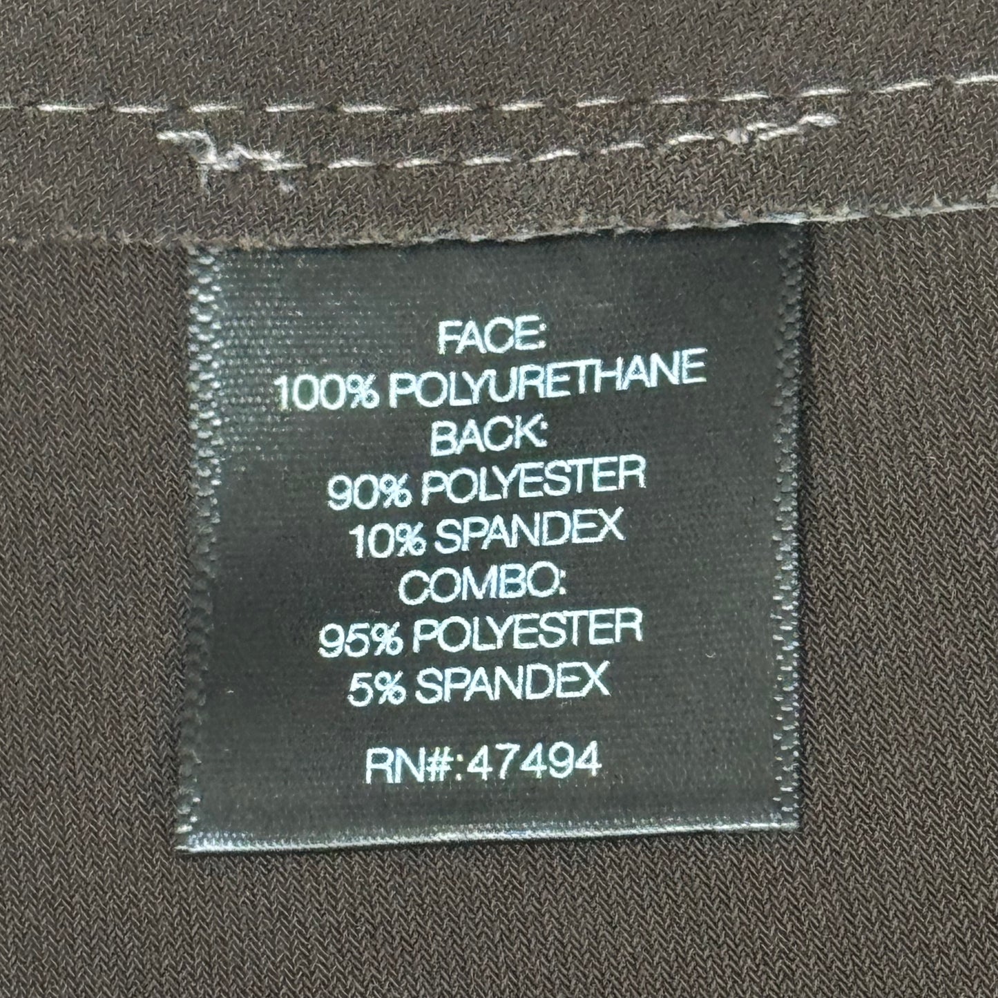 NORMA KAMALI Strapless Grace Mini Dress Unlined Women's Sz XL/42 Chocolate