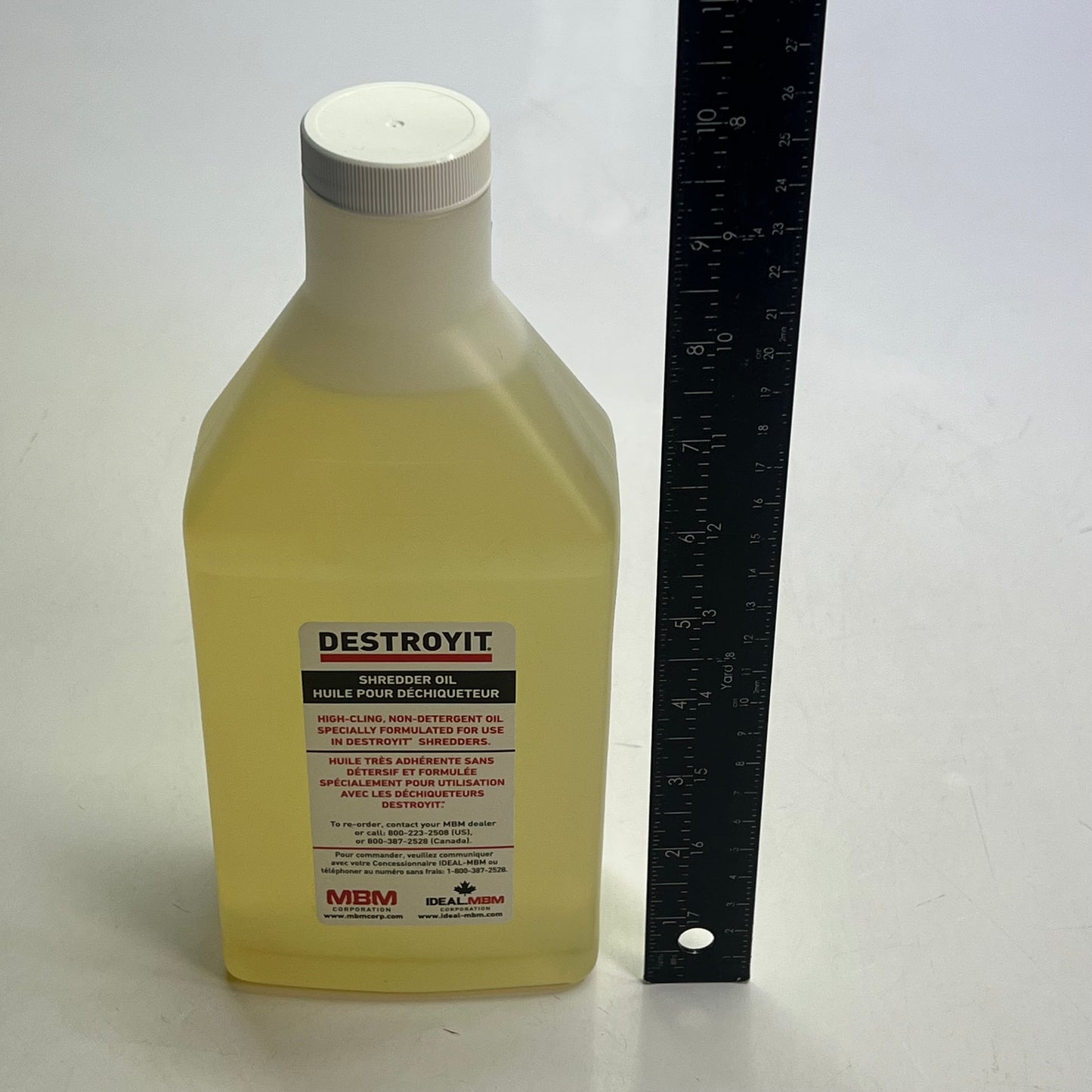 MBM DESTROYIT  (2 PACK) Specially Blended Shredder Oil 1 Quart  Clear ACCED21/6