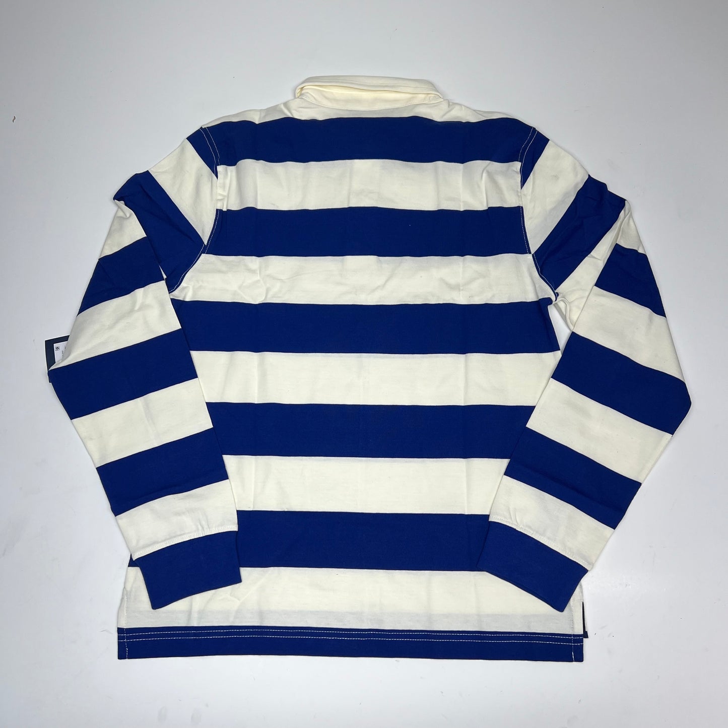 ZA@ U.S. POLO ASSN Long Sleeve Collard Shirt  Men's Sz XL Vineyard Blue/White 98826