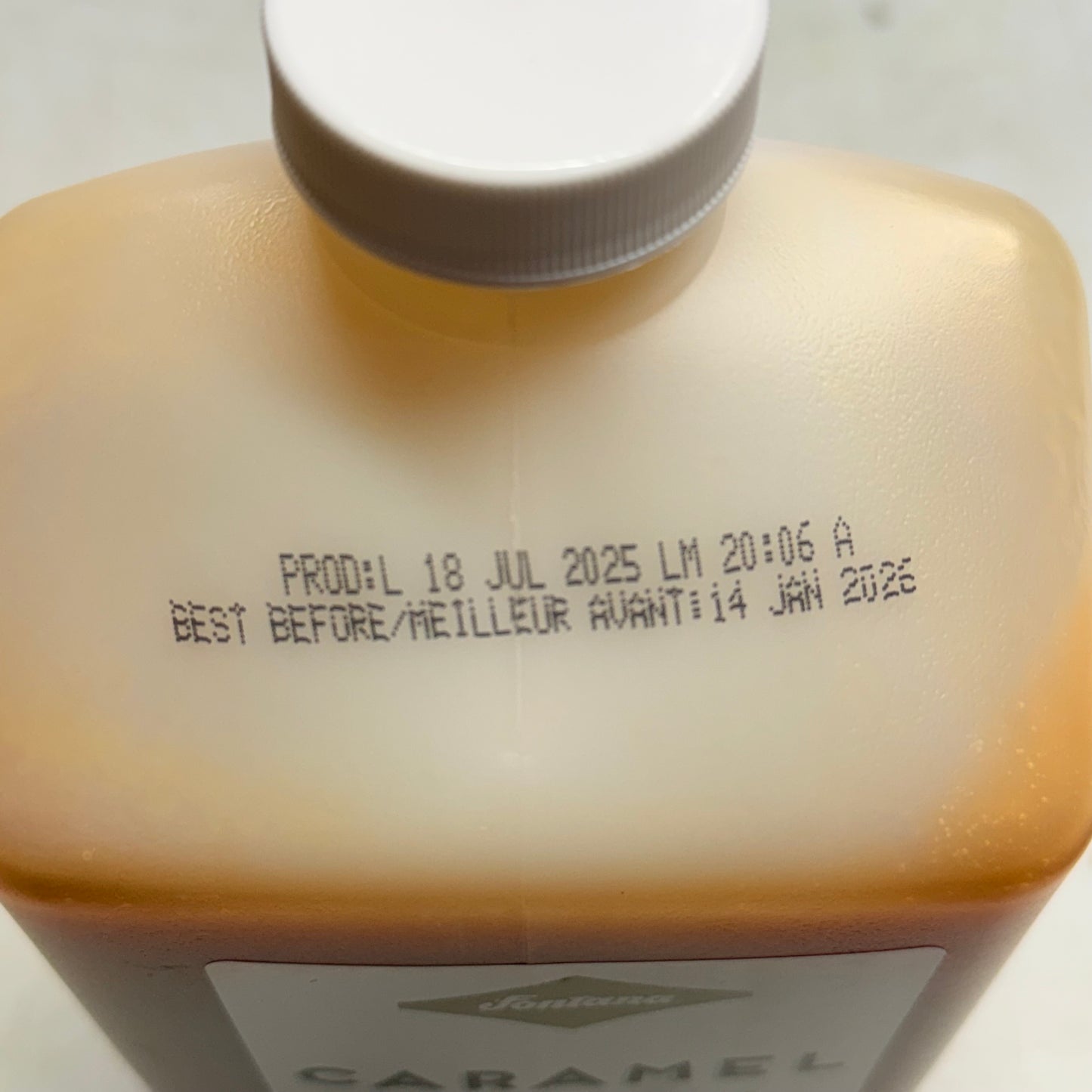 ZA@ STARBUCKS (4 PACK) Fontana Caramel Flavored Sauce (1.86 L/bottle) BB 07/25