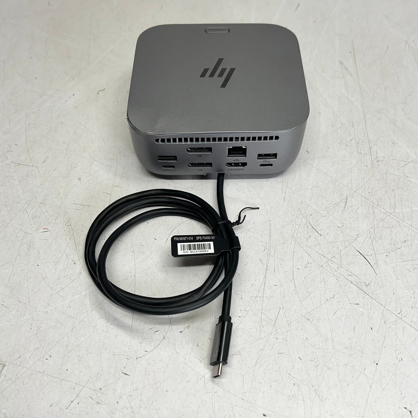 HP Thunderbolt4 Ultra Host Interface Quick Transmission 180W 9X481UT#ABA (As-Is)