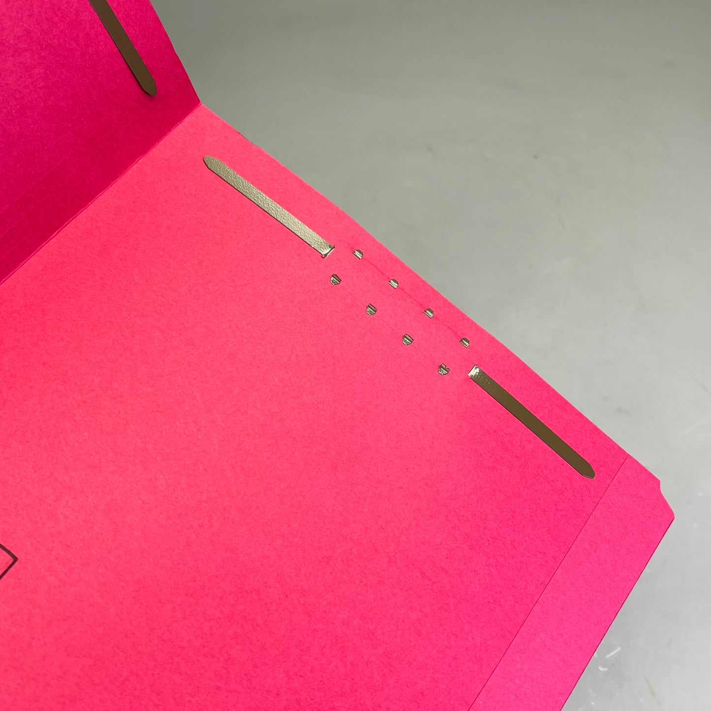 SMEAD (50 PACK) Fastener File Folder Legal Sz 1/3 Cut Tab Red 17740