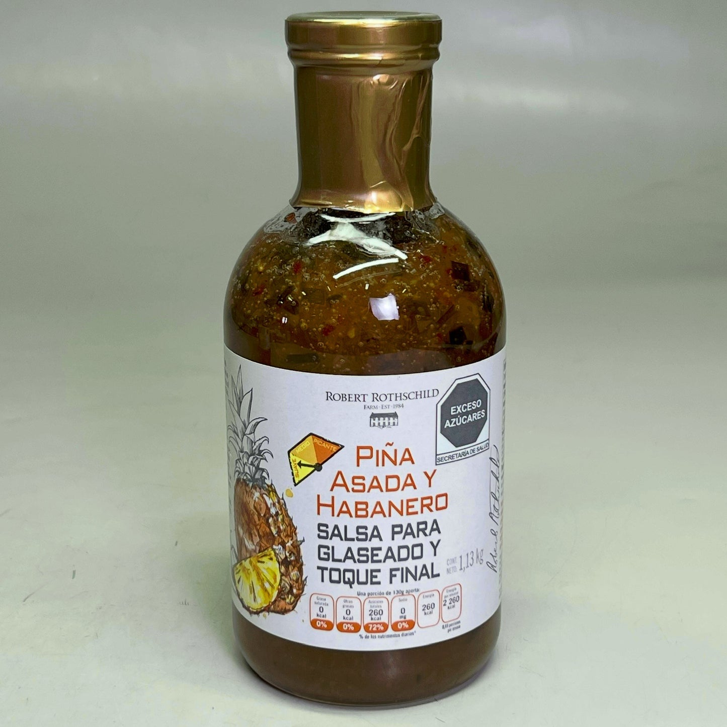 ZA@ ROBERT ROTHSCHILD (2 PACK, 36oz Each) Roasted Pineapple & Finishing Sauce BB 09/26 G