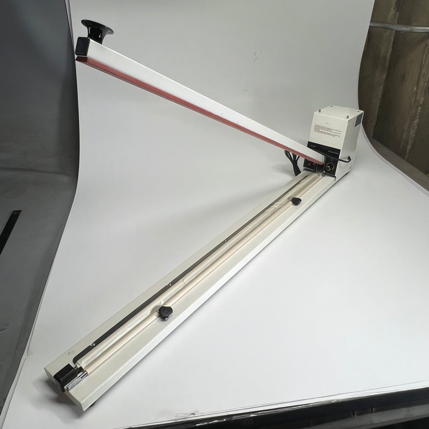 ZA@ Manual Impulse Heat Sealer Efficient Bag Sealing 40" Grey HI-1000 (As-is)