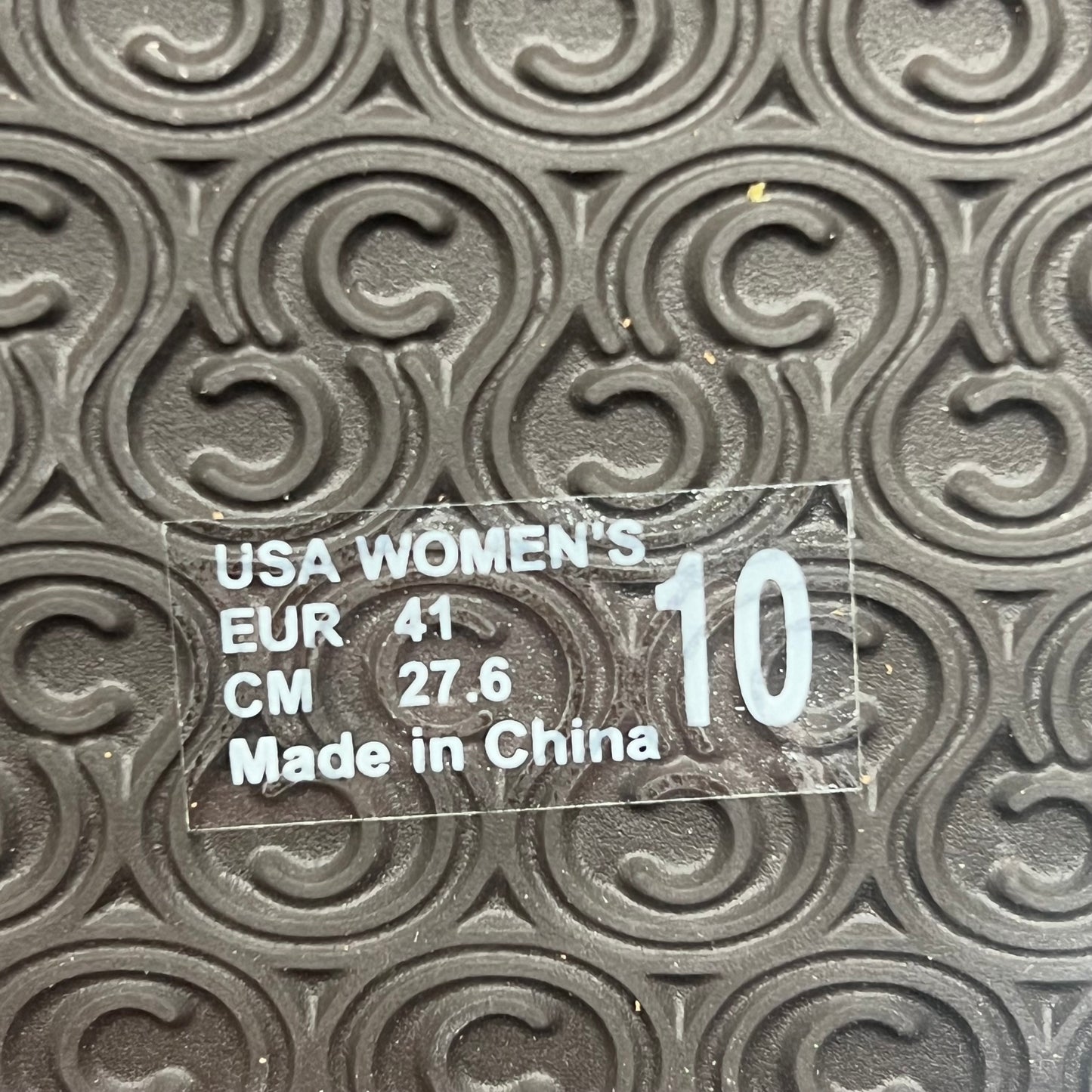 COBIAN Braided Bounce Sandals Women's SZ 10, EU 41 Chestnut BRB10-210-10