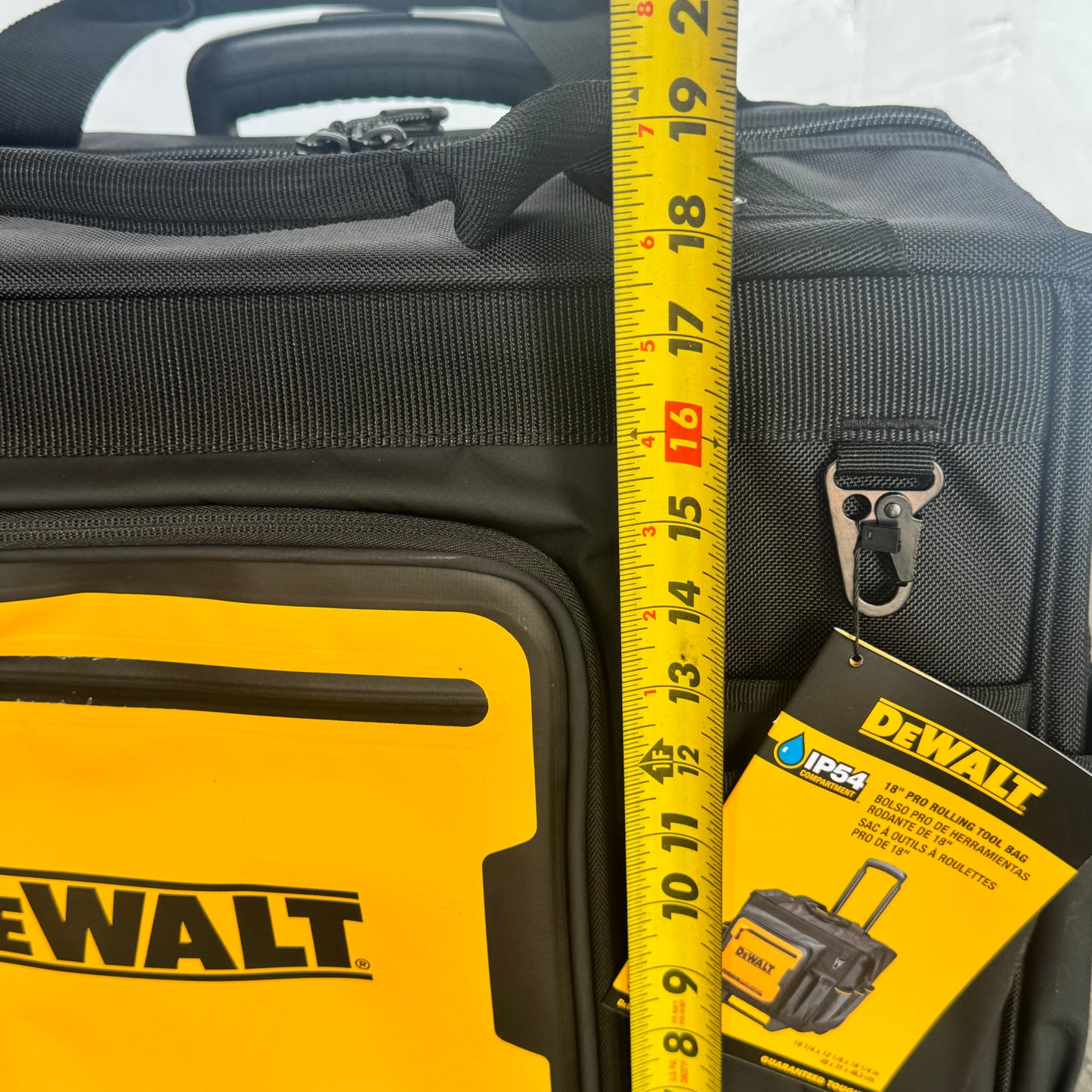 DEWALT 18” Pro Rolling Tool Bag With Handle DWST560107