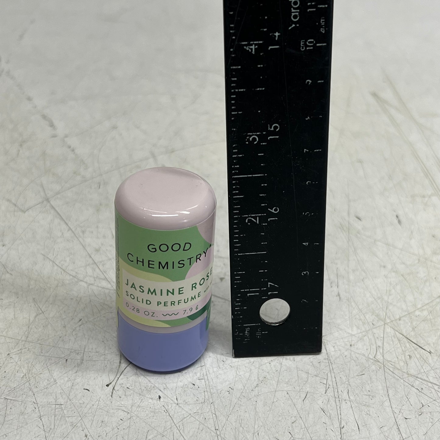 GOOD CHEMISTRY (2 PACK) Jasmine Rose Solid Perfume Peony, Rose & Musk 0.28oz