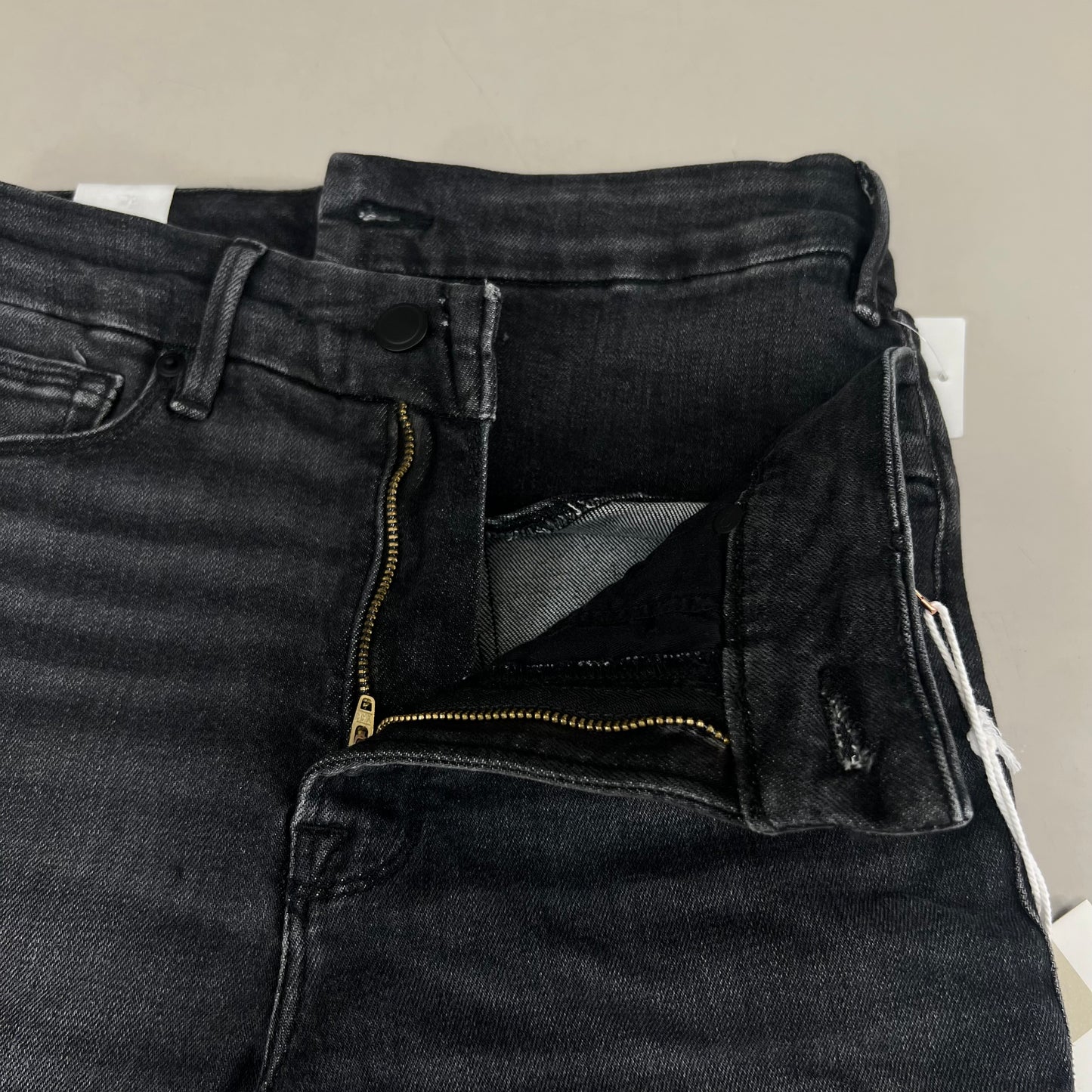 GOOD AMERICAN Good Classic High Rise Jeans Women's Sz 0 Black219 GCCO014BTP