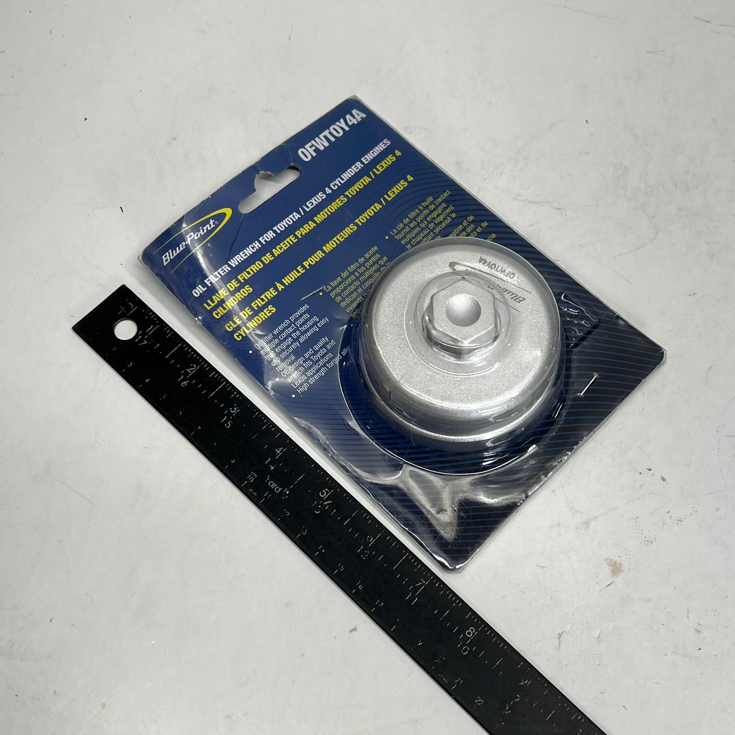 BLUE-POINT Oil Filter Wrench for Toyota/lexus 4 Cylinder Engines OFWTOY4A