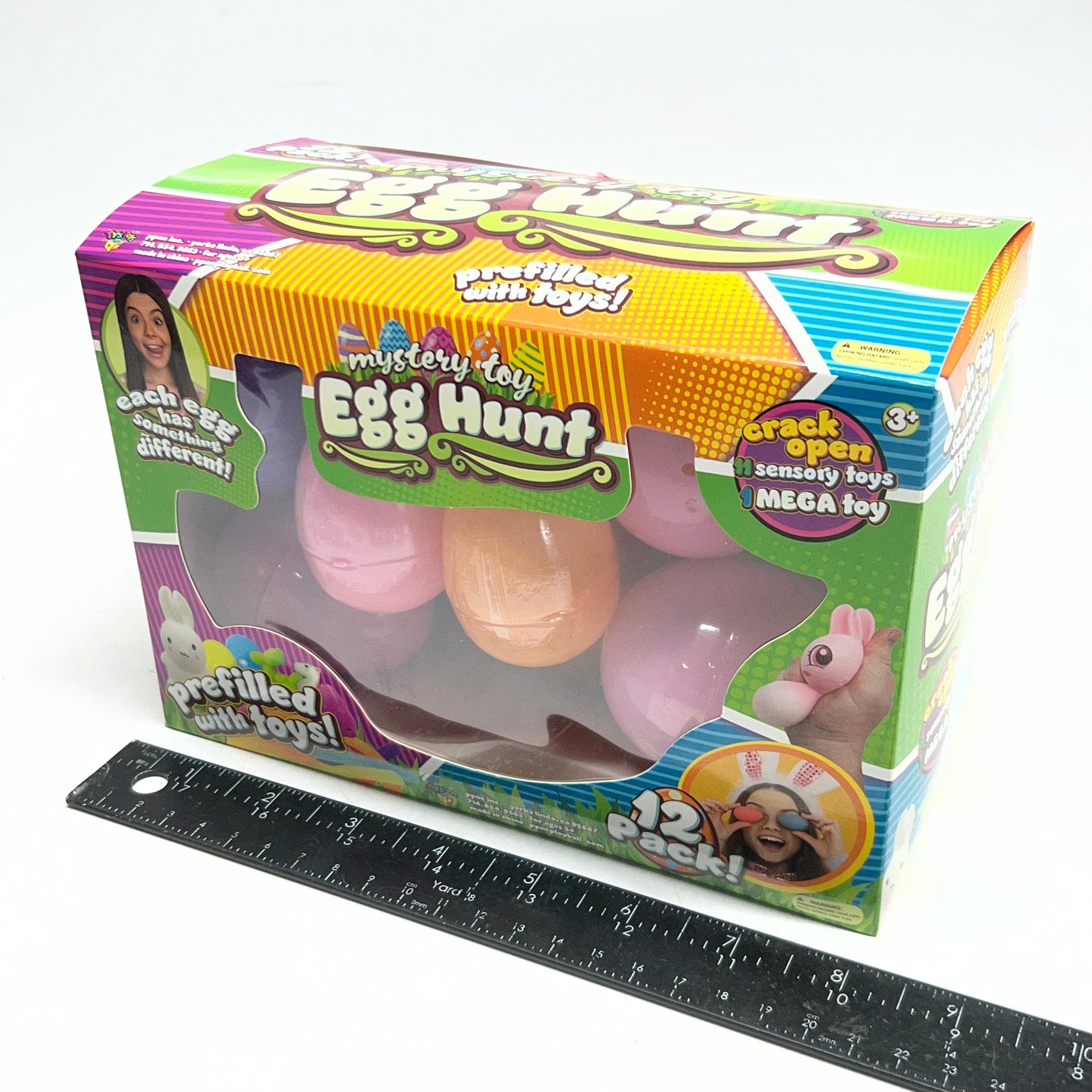 EGG HUNT (2 PACK of 12 Toys Easter) Mystery Toy Easter 12 Pack Various 20244-5