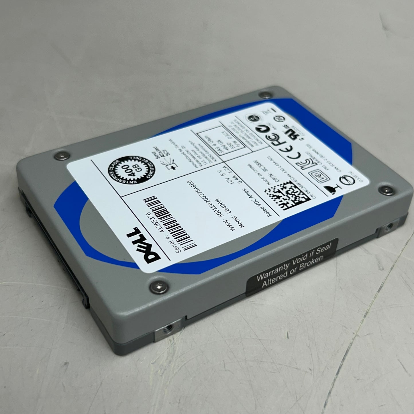 DELL 400 GB 6G Sas Ssd Computer Hard Drive LB406M
