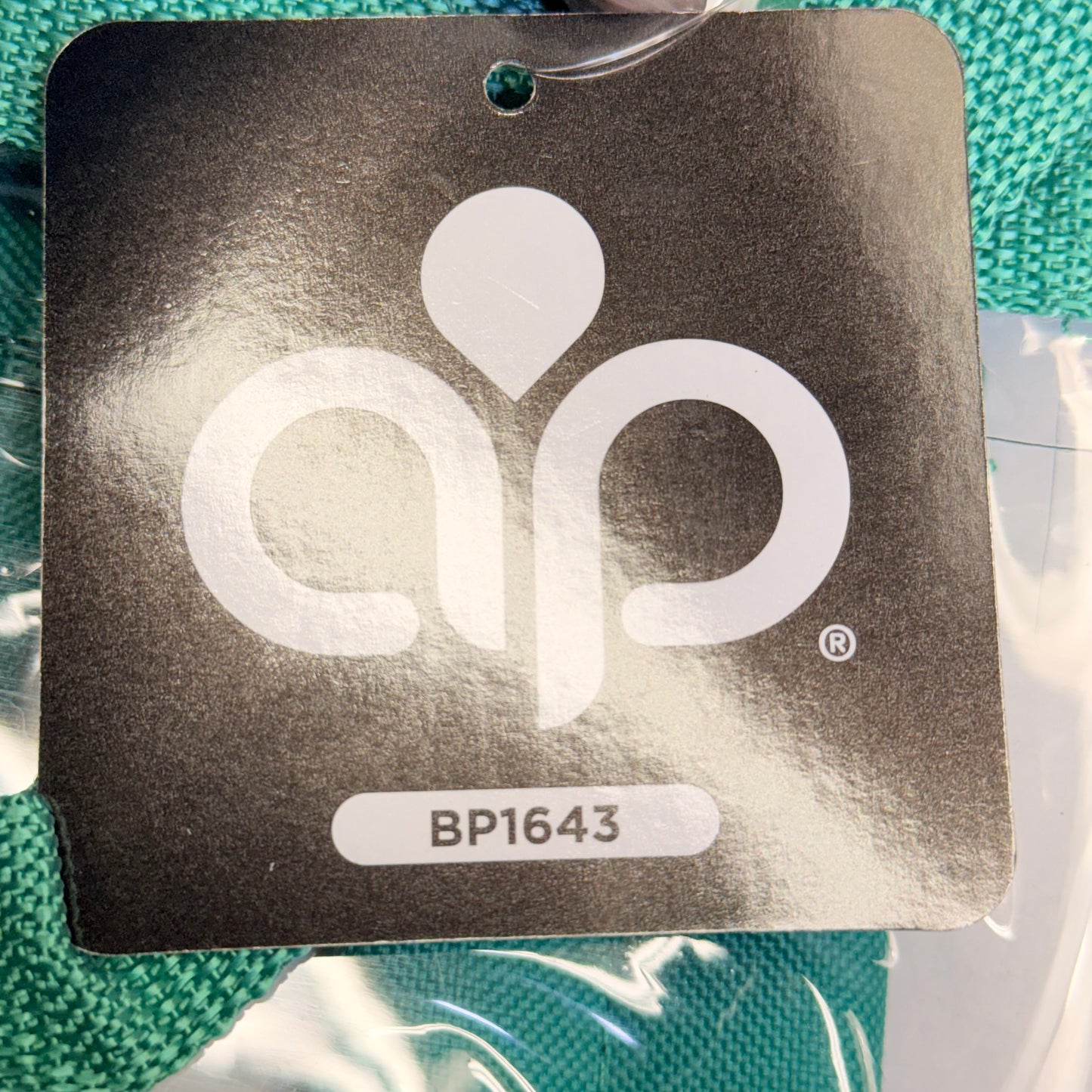 BWAP 17" Clear Plastic Backpack 17" x 12" x 6" Color Teal BP1643