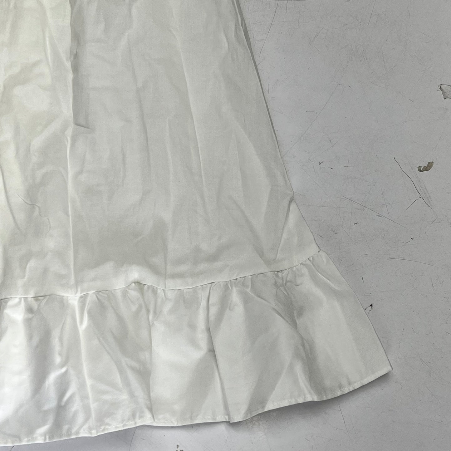 PEIXOTO Plunging V-neck Ava Midi Dress W/ Pockets Women's Sz S White 46018-WHT