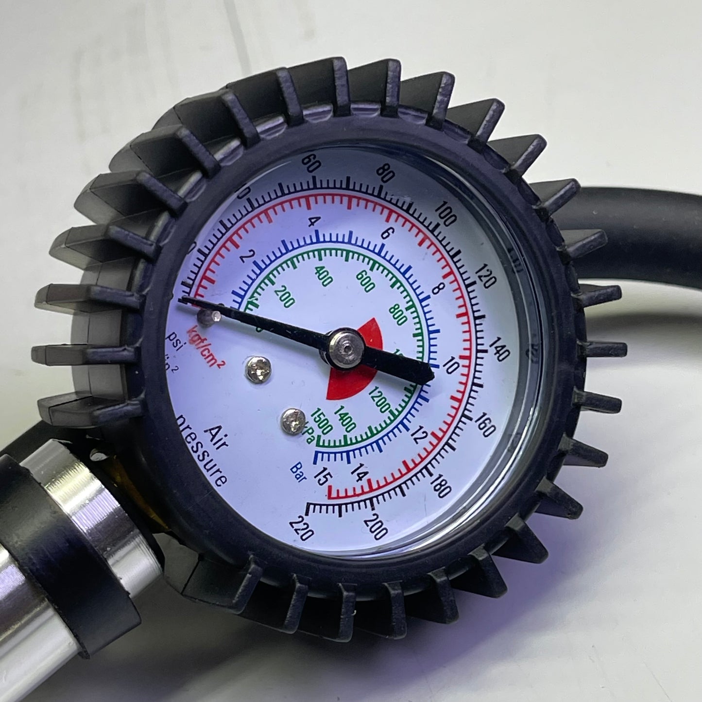 Tire Inflator with Dial Black