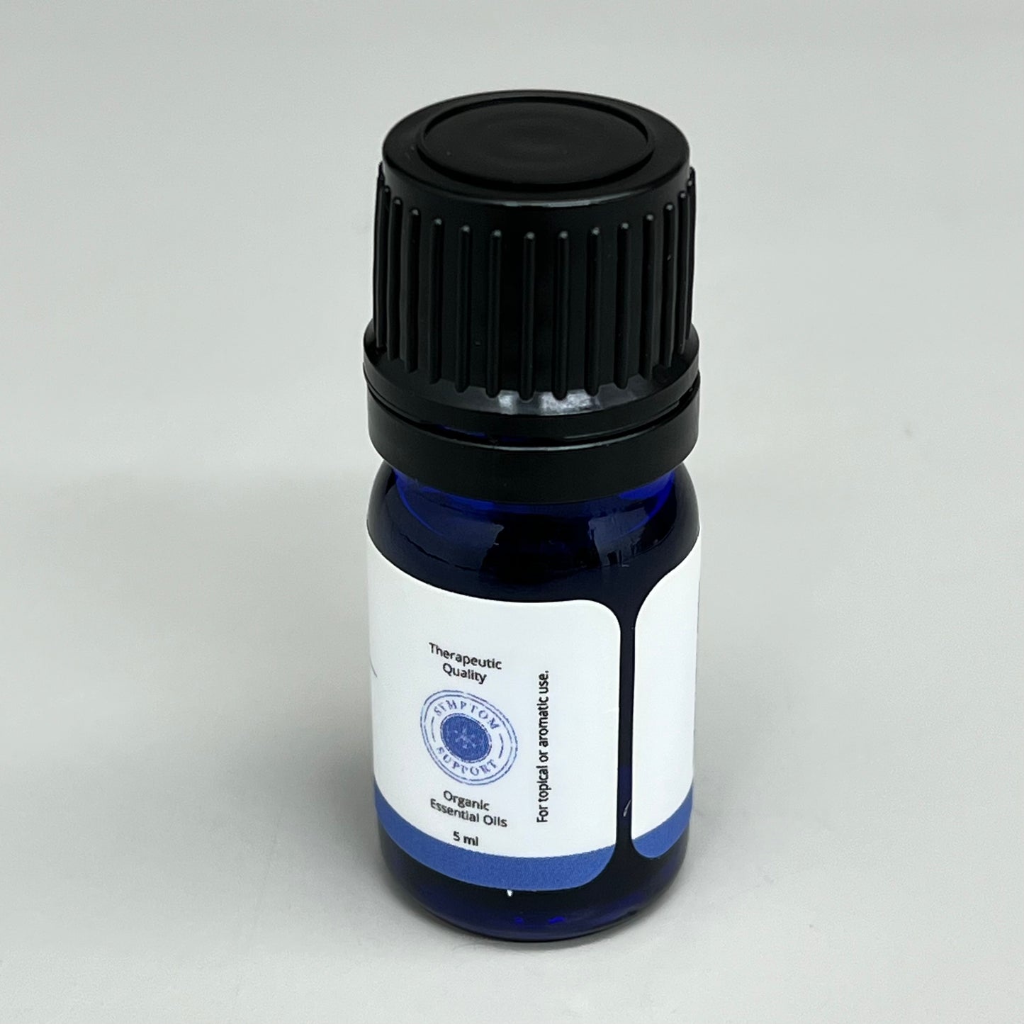 VIBRANT BLUE OILS Therapeutic Symptom Support Breathe Organic Essential Oil 5mL