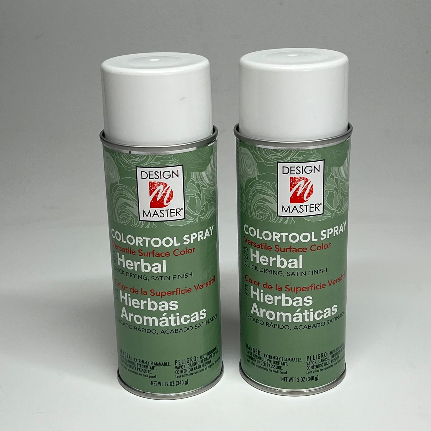 DESIGN MASTER (2 PACK) Colortool Versatile Surface Color 12 Oz Herbal Satin 673