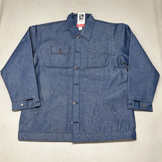 WILD ASS Bailey's Authentic Lined Denim Chore Coat Rigid Sz 2XL Blue 6301111 (New)