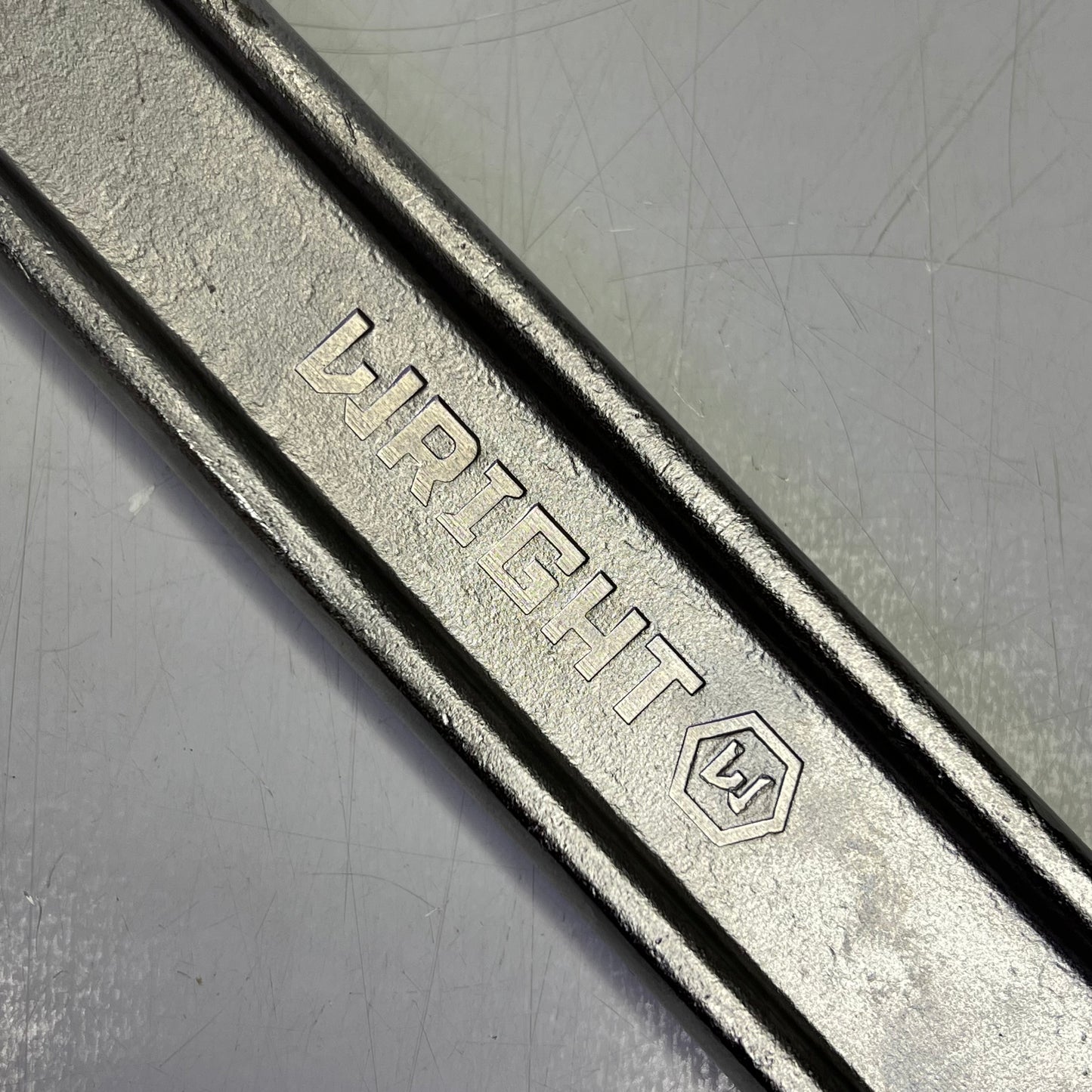 WRIGHT Alloy Steel Adjustable Wrench Tool 18" - 2-1/8" Chrome Plated 9AC18