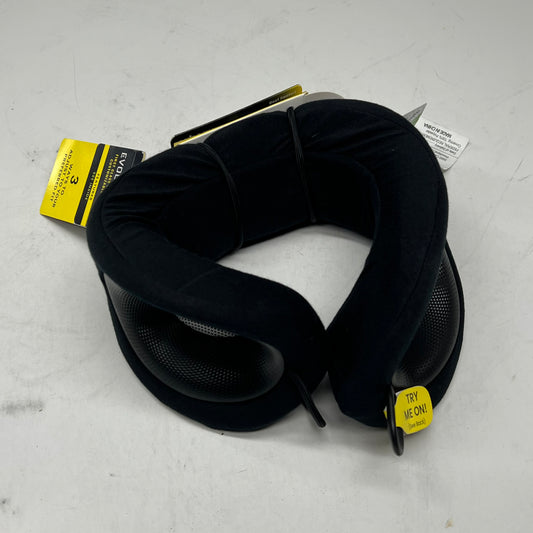 CABEAU Evolution X Deluxe Comfort Memory Foam Travel Pillow Black EVOX6458