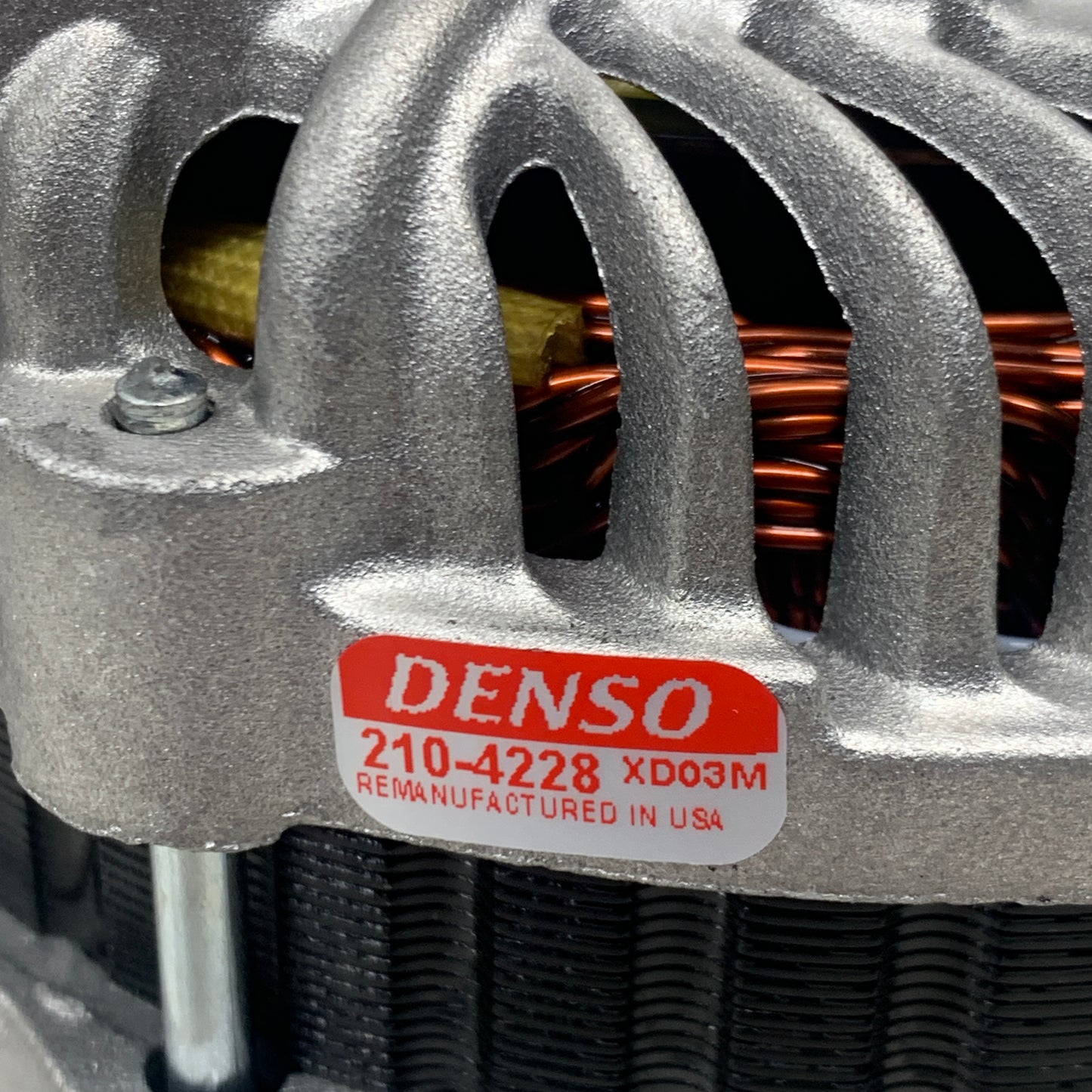 DENSO Alternator XD03M 210-4228 (Remanufactured)