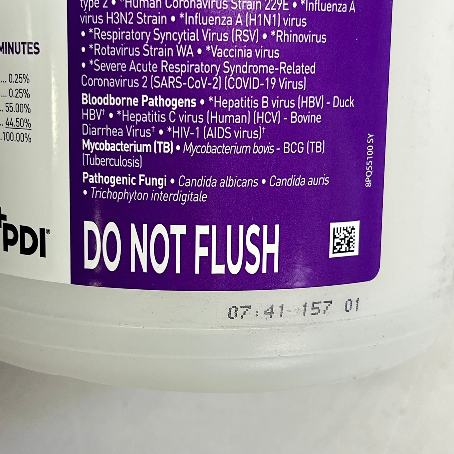 PDI Super Sani-Cloth Large Wipes 12 Pack 160 Ct Each BB 06/2027